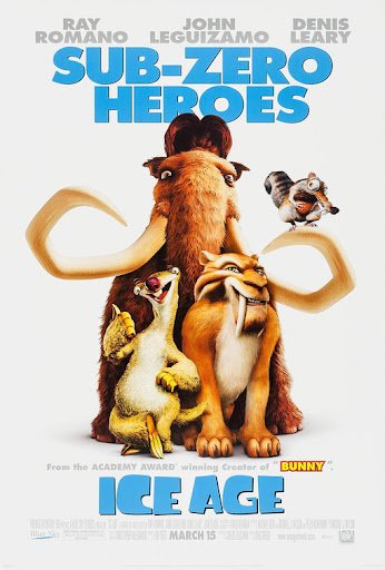 ICE AGE 2002 POSTER